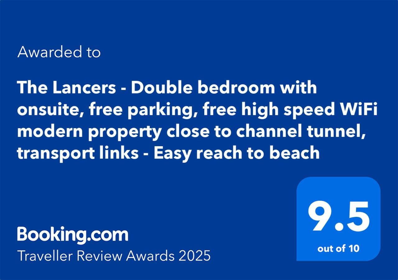 סנדגייט Modern Double Room With En-Suite, Parking & Fast Wifi - Close To Beach מראה חיצוני תמונה